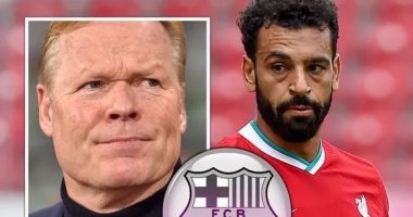 كومان يستهدف ضم محمد صلاح لدعم هجوم برشلونة