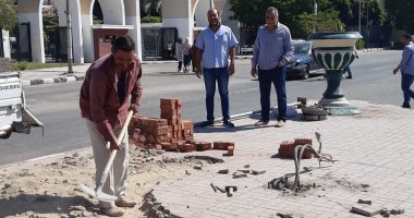 محافظ أسيوط : إستكمال تطوير وتجميل الشوارع والميادين بحى شرق وغرب.. صور
