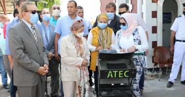 وزيرة البيئة تستدعى الحماية المدنية بكفر الشيخ لإخماد حريق نشب بمخلفات صلبة