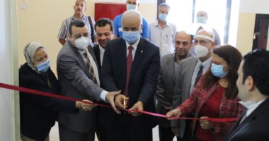 رئيس جامعة الإسكندرية يفتتح مركز التطوير المهنى والوظيفى بكلية التربية