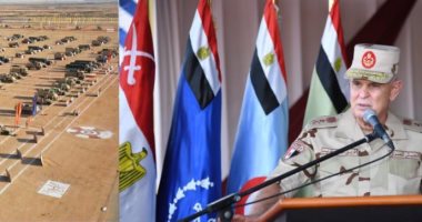 رئيس الأركان يشهد المرحلة الرئيسية لمشروع (فتح - 41) بالمنطقة المركزية