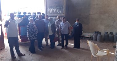 التموين تضبط سيارة محملة بأسطوانات البوتاجاز بدون تصريح فى 6 أكتوبر