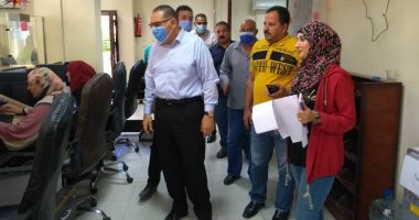 محافظ الشرقية يتفقد المركز التكنولوجى بمشتول السوق ويتابع أعمال الرصف