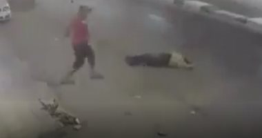 مصرع مواطن بالزقازيق بسبب السرعة الجنونية لقائد سيارة سرفيس.. فيديو