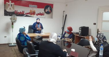 "القومى للمرأة" بالإسكندرية ينظم ندوات توعية لمواجهه فيروس كورونا