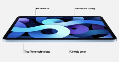 أبل تعلن عن جهاز iPad Air بشاشة من الحافة إلى الحافة