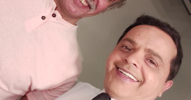 صور.. محمد هنيدى فركش تصوير "النمس والإنس" 