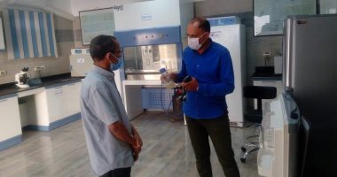 رئيس شركة مياه البحر الأحمر يتفقد أعمال تطوير معمل الغردقة لمياه الشرب 