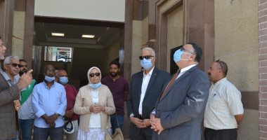 رئيس جامعة الإسكندرية يفتتح مبنى كلية التربية النوعية بمجمع الكليات الجديد بأبيس