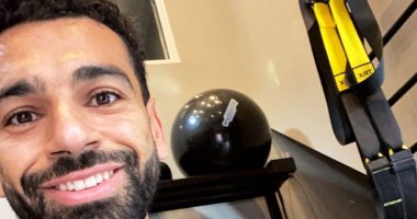محمد صلاح فى صورة جديدة بـ"الجيم" استعدادا لمواصلة تألقه فى الدروى الإنجليزى