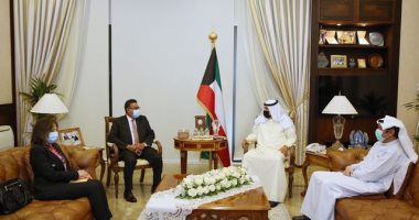 نائب وزير الخارجية الكويتي يجتمع بالسفير المصري لبحث تطور الأوضاع الإقليمية