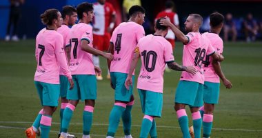 ميسي يبدع فى تفوق برشلونة على جيرونا بثنائية فى الشوط الأول.. فيديو