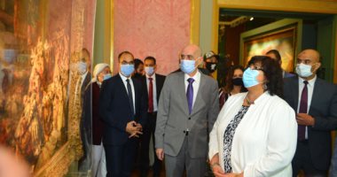 وزيرة الثقافة تفتتح معرض كنوز متاحفنا 5 فى مجمع الفنون "صور"