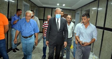 محافظ القليوبية يتابع لجنة الصحة لاستلام مستشفى كفر شكر استعدادا للافتتاح
