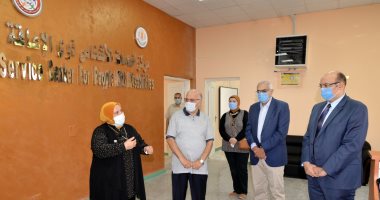رئيس جامعة المنصورة يتفقد التجهيزات النهائية لمركز ذوى الإعاقة بالجامعة.. صور