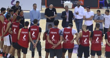 مصيلحى وطلبة في معسكر منتخب السلة بأكتوبر.. صور