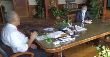 وزير الرى يبحث الإجراءات والاستعدادات الحالية لمواجهة السيول والفيضان