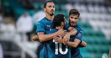 إبراهيموفيتش يزين التشكيل الرسمى لديربى الإنتر ضد ميلان بالدوري الإيطالي
