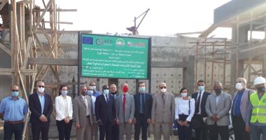 وفد فرنسى يزور مشروعات بنية أساسية ينفذها جهاز تنمية المشروعات مع محافظة الجيزة