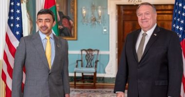 بومبيو بعد لقائه وزير خارجية الإمارات: علينا مواجهة نفوذ إيران الخبيث بالمنطقة