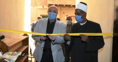 محافظ بنى سويف يفتتح مسجد النور بتزمنت ضمن 5 دور عبادة جديدة.. صور