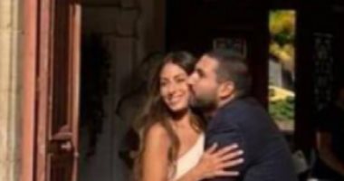 اول صور من حفل زفاف هبة طوجى بعد عقد قرانها فى باريس