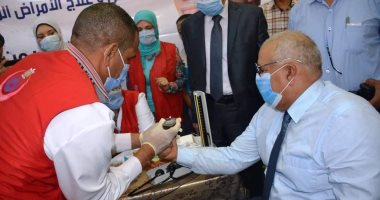 انطلاق مبادرة 100 مليون صحة لعلاج الأمراض المزمنة بالوادى الجديد.. صور