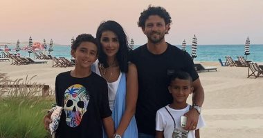 الكابيتانو حسام غالي يحتفل بعيد ميلاد نجله مع عائلته.. صور