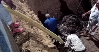 "مياه القناة" تنتهى من إحلال وتجديد خط مياه أبو خليفة بالإسماعيلية
