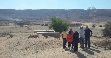 وفد البيئة يعاين موقع المحطة الوسيطة لمنظومة المخلفات الصلبة بأسيوط.. صور