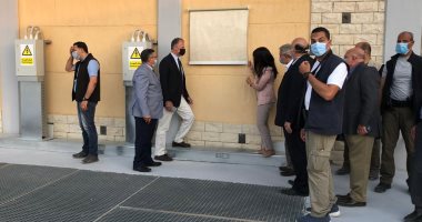 السفير الأمريكى يفتتح محطة الصرف بالحبيل الممولة من الوكالة الأمريكية.. صور