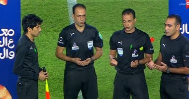 الـ" VAR" ويقظة المساعدين ينقذان حكم الأهلي والمقاصة 