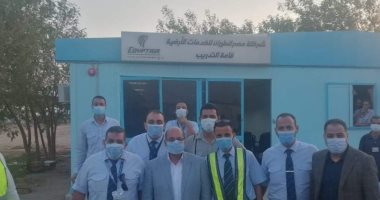 رئيس مصر للطيران للخدمات الأرضية يتفقد سير العمل بمحطة مطار شرم الشيخ