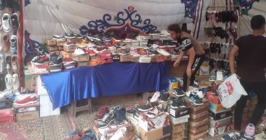 مديرية أمن بنى سويف تنظم معرضاً لبيع الأدوات المدرسية بأسعار مخفضة