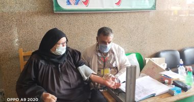 الكشف على 1224 مريض بالقافلة الطبية العلاجية بمنشأة أبو عامر بالحسينية