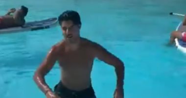 خالد راغب علامة يكشف عن شعوره نحو عام 2020 بفيديو طريف