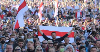 احتجاجات فى روسيا البيضاء بعد أداء الرئيس لوكاشينكو اليمين 