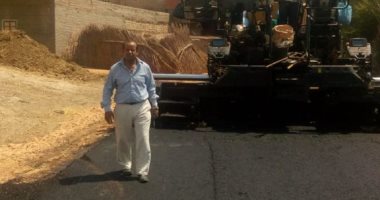 محافظ أسيوط : إستكمال رصف طريق العطيات البحرية - المعابدة الشرقية بأبنوب