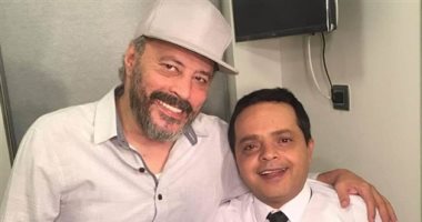 شاهد أبطال فيلم "النمس والإنس" داخل الكواليس