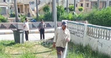 حملات تطهير بكفر الشيخ وتجهيز صفايات الأمطار استعدادا لموسم الشتاء.. صور