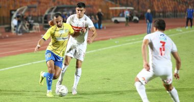 الزمالك يهزم طنطا بثلاثية ويؤمن وصافة الدورى