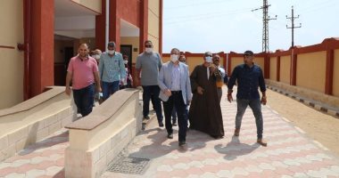 محافـظ المنوفية يتفقد مدرسة البرانقة للتعليم الأساسى بتكلفة 5 مليون جنيه