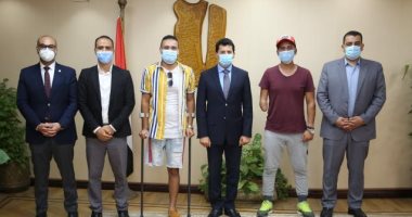 وزير الرياضة يدعم لعبة كرة القدم للمبتورين ويعلن تشكيل لجنة لإدارة اللعبة