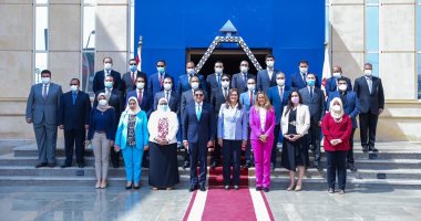 الأكاديمية الوطنية للتدريب تستقبل وزيرة التخطيط والرئيس التنفيذى لهيئة الاستثمار
