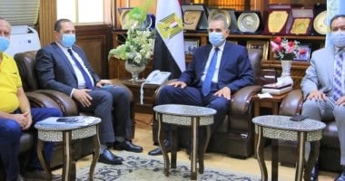 محافظ كفر الشيخ يستقبل رئيس هيئة الأبنية التعليمية لافتتاح 5 مدارس جديدة