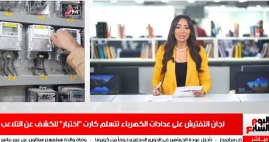لجان تفتيش على المتلاعبين بعداد الكهرباء فى موجز خدمات تليفزيون اليوم السابع