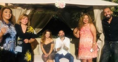 إلهام شاهين توجه رسالة شكر لـ بوسى شلبى بعد احتفالها بخطبة أمير