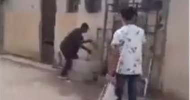 المتهمون بالتنمر على شخص من ذوى الإعاقة بالخانكة: كنا بنضحك الناس وبنتأسف