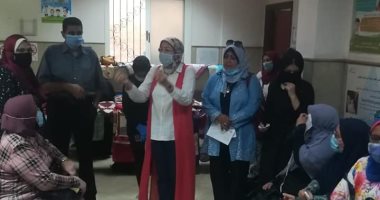 حى جمرك الإسكندرية ينظم قافلة شاملة جميع التخصصات الطبية.. صور