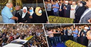 الآلاف يودعون فريد خميس رائد الصناعة الوطنية.. وزيرا التموين والقوى العاملة ومحافظ الشرقية يتقدمون المشاركين بصلاة الجنازة.. ورجال أعمال يشيعون الراحل بمقابر الأسرة بالروبيكي.. والعزاء غدًا بالتجمع الخامس (صور)